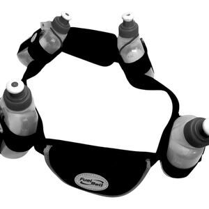 Fuel Belt 4 Bottles 8 oz Running & Hiking Size Large Marathon Triathlon